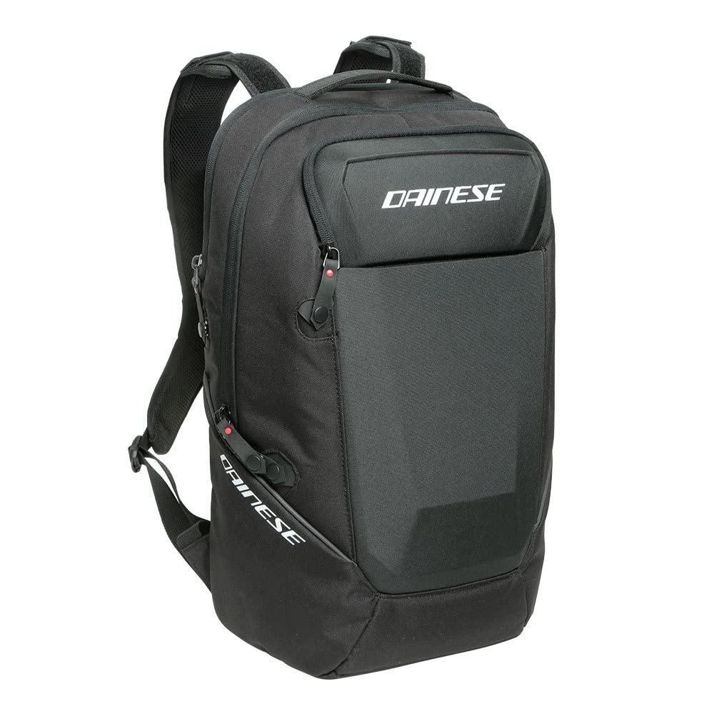 Dainese - D-Essence Backpack, Schwarzer Motorrad Rucksack, 22.2L Reiserucksack, Praktisch, Geräumig