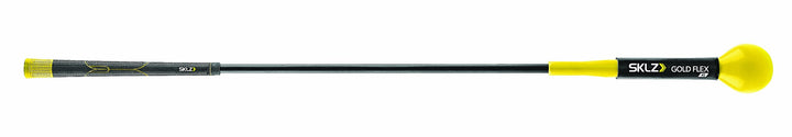 SKLZ Gold Flex, Golf Swing Trainer, Golf Accessories, Golf Training Aids, Flexible Fiberglass, Yello