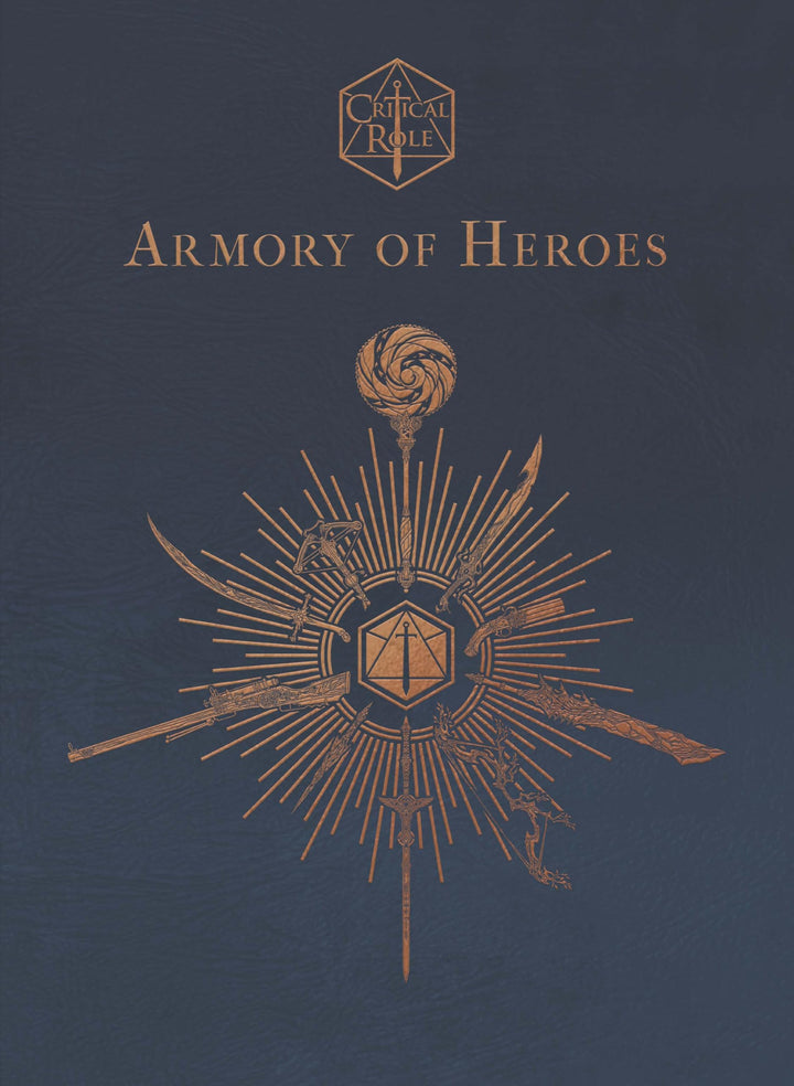 Critical Role: Armory of Heroes, Gebundenes Buch