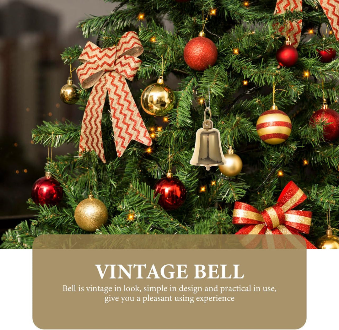 Vintage Bell Anhänger Messing Glocke Zum Aufhängen Für Windspiel Deko Weihnachten DIY Handwerksglock