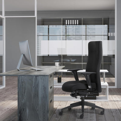 Rovo Chair Bürostuhl/Chefsessel ROVO XP Stoff schwarz