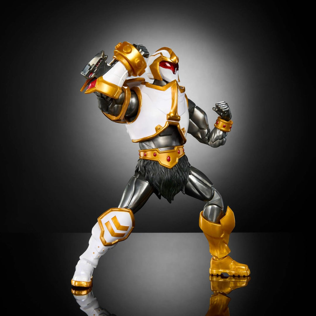 Masters of The Universe Masterverse Actionfigur, Deluxe-Sammelfigur mit 30 beweglichen Gelenken, aus