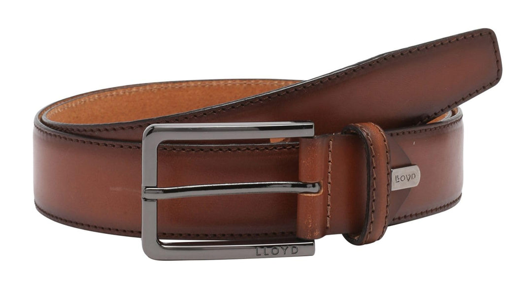 LLOYD Men's Leather Belt W95 Whisky