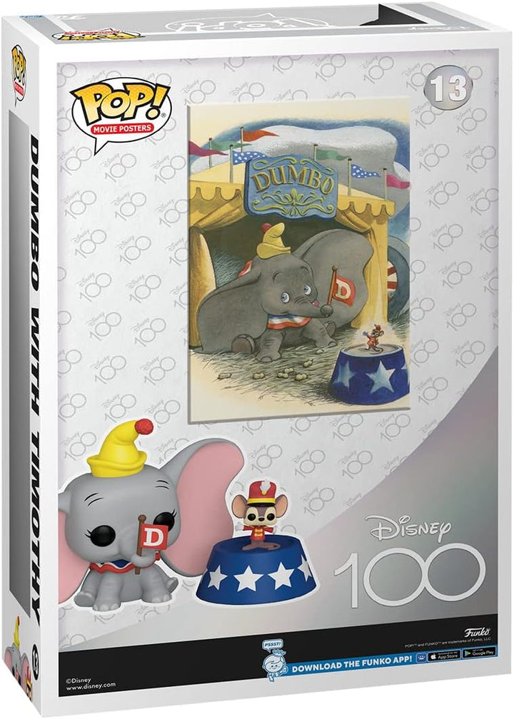 Funko Pop! Movie Poster: Disney - Dumbo - Vinyl-Sammelfigur - Geschenkidee - Offizielle Handelswaren