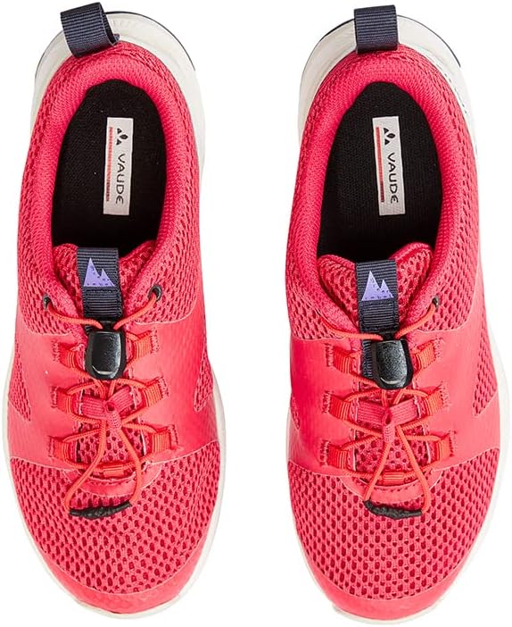 VAUDE Kids Kobuk II - Freizeitschuh für Kinder - mit Schnellschnürsystem 26 EU Bright Pink, 26 EU Br