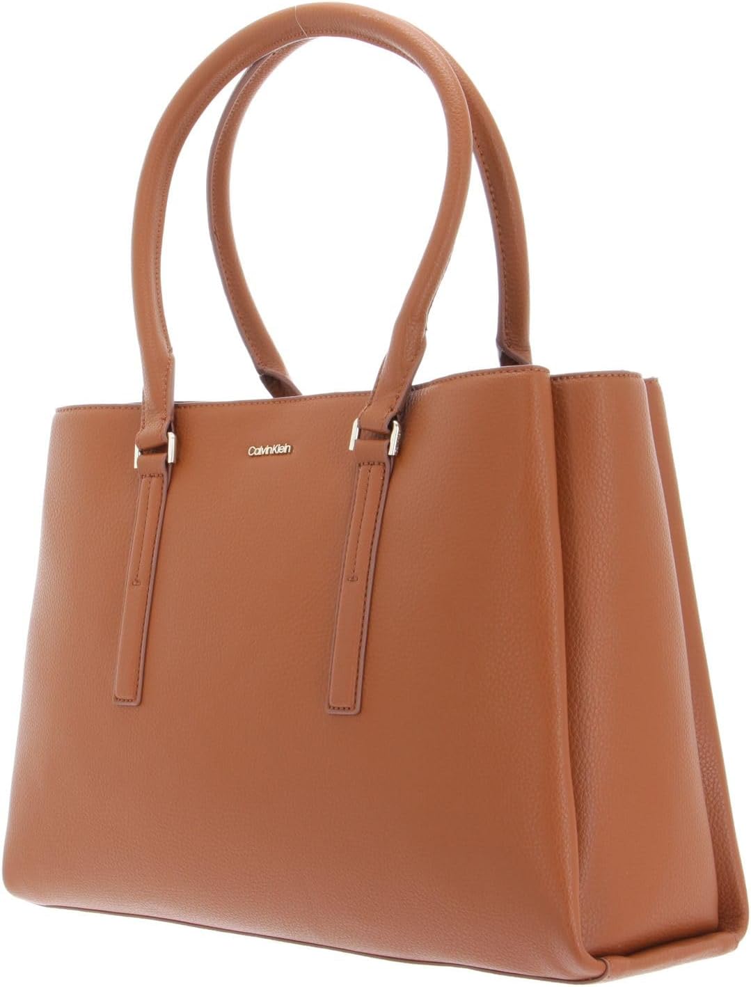 Calvin Klein Ck Elevated Tote Lg K60k610169 Tragetasche Braun (Cognac), Braun (Cognac)