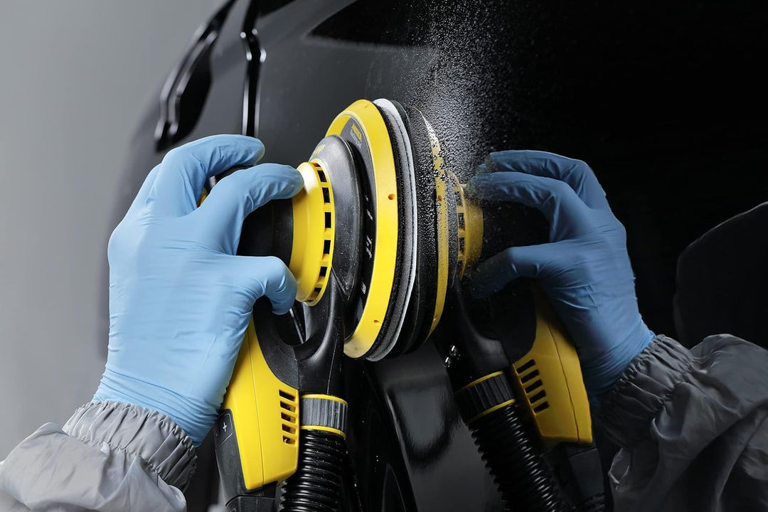 Mirka DEROS 625CV / Exzenter-Schleifer Schleifmaschine mit Zentral-Absaugung und Klett / für Ø 150mm