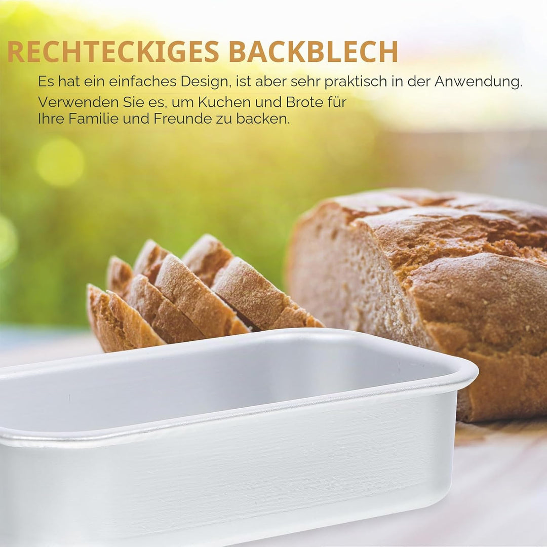 PACKOVE Küchenwaren 8 Stück Toaster- Cupcake-Pfanne Eierkuchenform Brotbackform Mini-Kastenform Hack