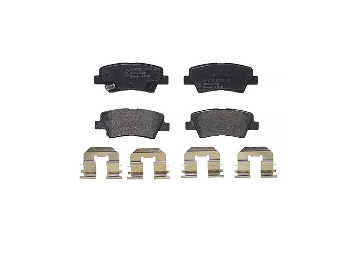 Brembo P30067 Hintere Bremsbeläge, Anzahl 4