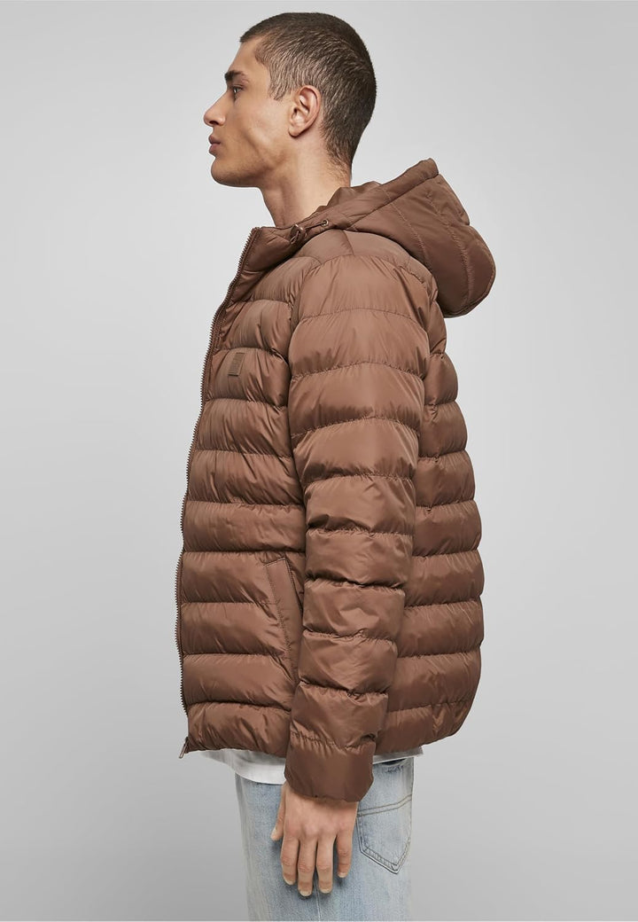 Urban Classics Herren Basic Bubble Jacket S bark, S bark