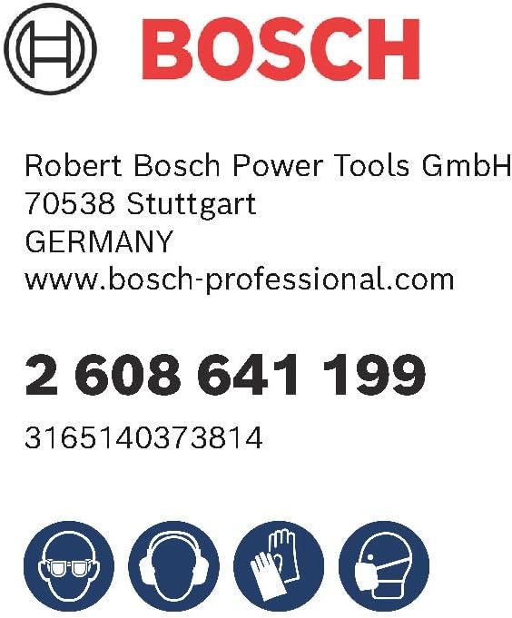 Bosch 1x PRO Construction Wood Kreissägeblatt für Netz-Handkreissägen (für Bauholz mit Mörtel und Nä