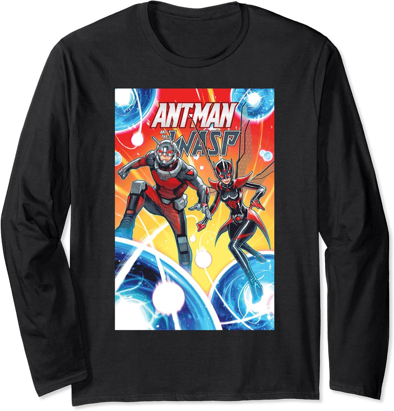 Marvel Ant-Man & The Wasp Electric Cover Langarmshirt