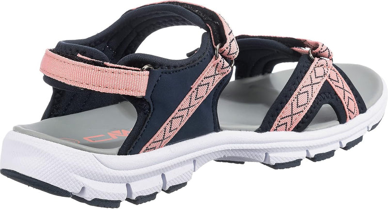 CMP Damen Almaak Riemchensandalen 36 EU Blau Pfirsichrosa B Blue Peach, 36 EU Blau Pfirsichrosa B Bl