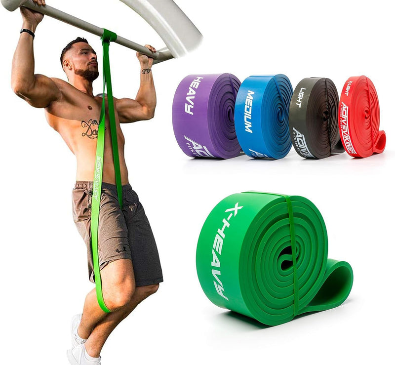 ActiveVikings® Pull-Up Fitnessbänder | Perfekt für Muskelaufbau und Crossfit Freeletics Calisthenics