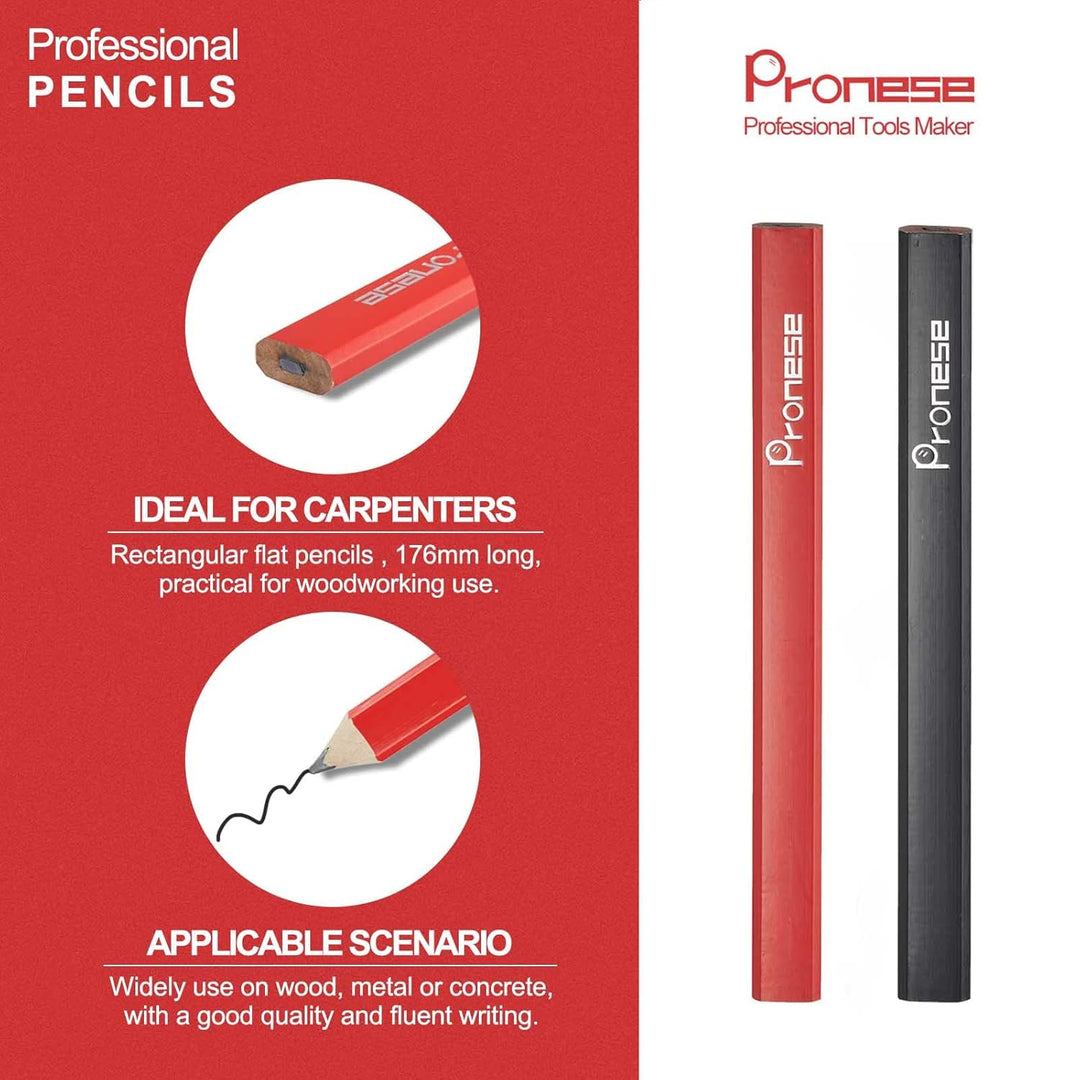 Pronese Verstellbares Dachviereck 30.5 cm, Aluminiumlegierung, Drehradren-Quadrat, metrisches und im