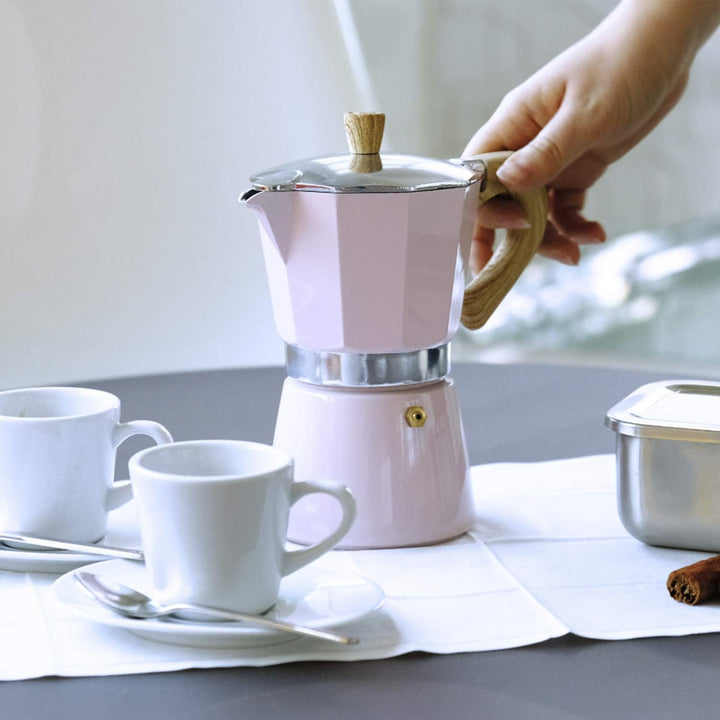 Gnali &amp; Zani VEZ009/IND Espressokocher, Aluminium, alu | Mokkakocher für 9 Tassen, Herdkocher, alle