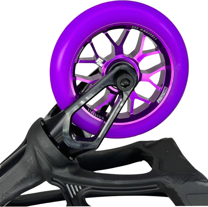 Fantic26 Spy7 Stunt Scooter Rolle I Trick I Tret I Kinder I Roller I Wheel I 110mm I ABEC 11 I Schne