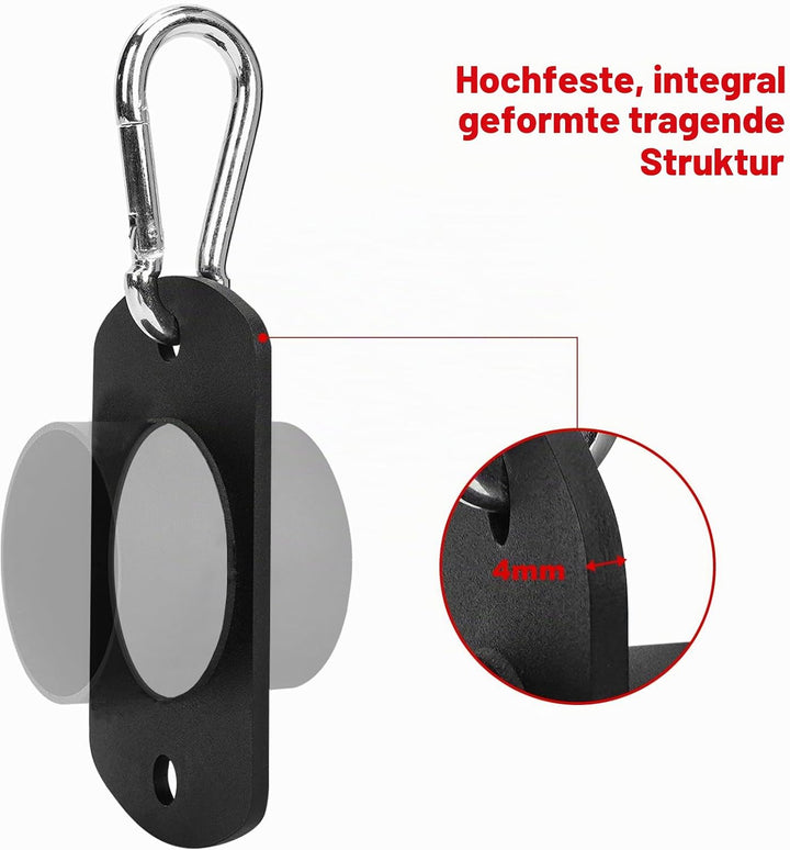 T-Bar Row Platform Landmine Eyelet Attachment for 5.1 cm Olympic Bar, Landmine Row Handle Standard B