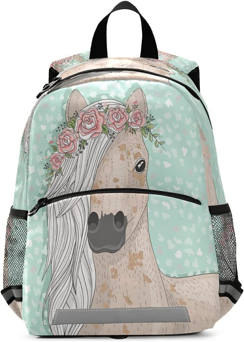 Kinder-Rucksack, Pferd, schöne Haare, Kindergarten, Schultasche für Kleinkinder, Mädchen, Jungen