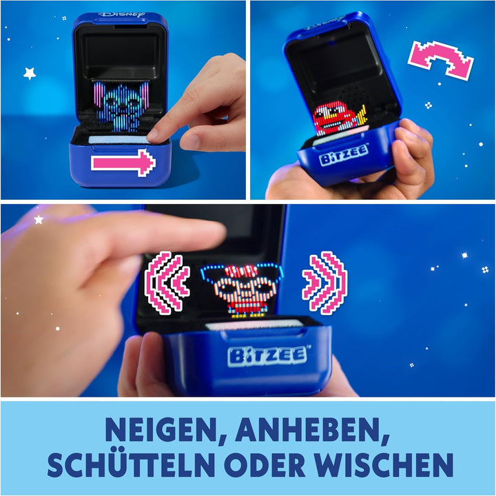 Bitzee Disney - Digitale Disney und Pixar Charaktere zum Anfassen, interaktives Spielzeug mit 30 vir