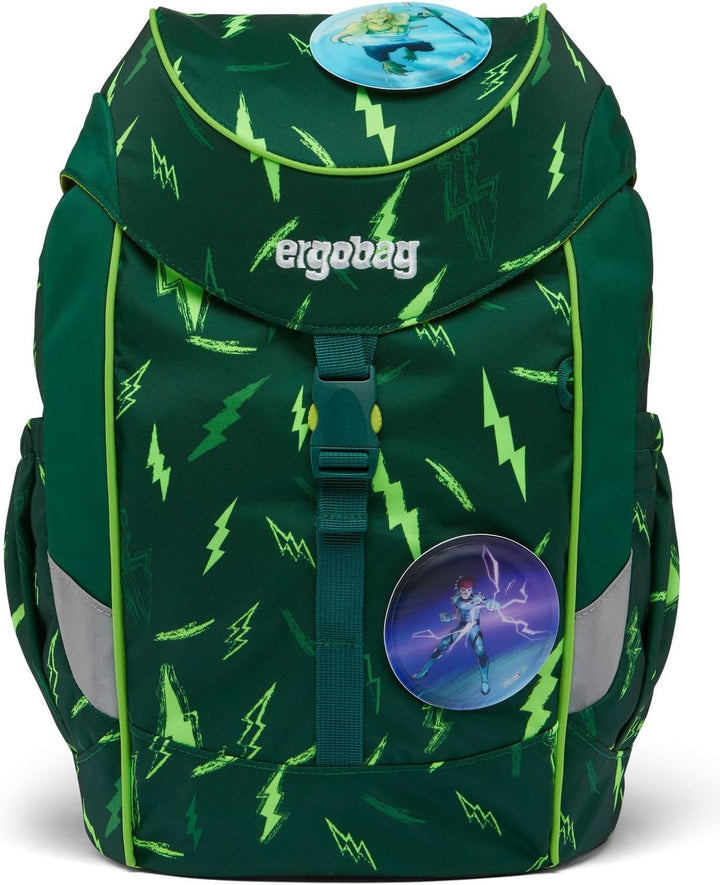 ergobag mini ergonomischer Kinderrucksack, Kindergartentasche, DIN A4, 10 Liter, Jungen und Mädchen