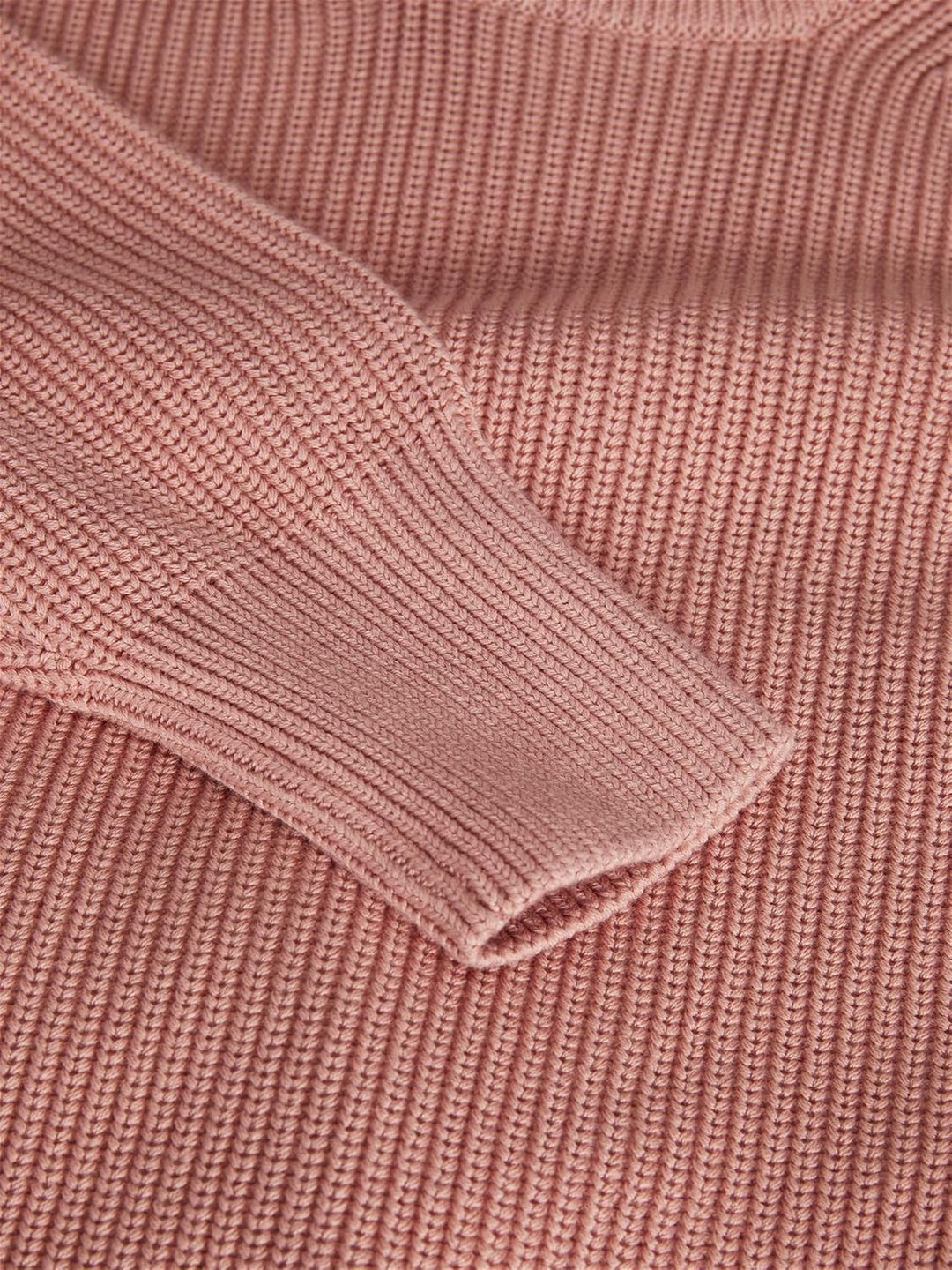 JDY Damen Jjxx Jxmila Ls Twist Crew Neck Knit Noos M Coral Haze, M Coral Haze