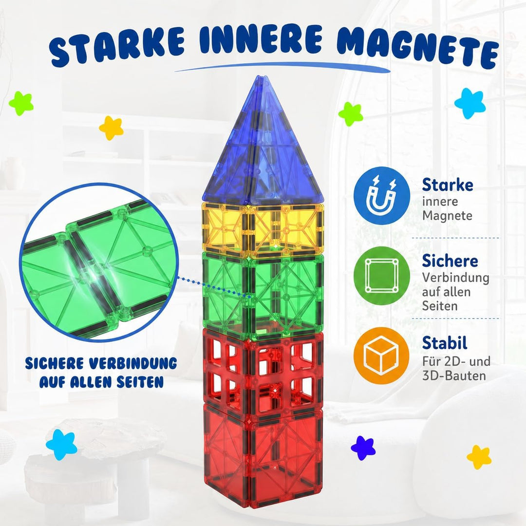 Desire Deluxe Zeug für Kinder, Lernspielzeug für Jungen und Mädchen, 3 4 5 6 7 8 Jahre alt, XXL Set