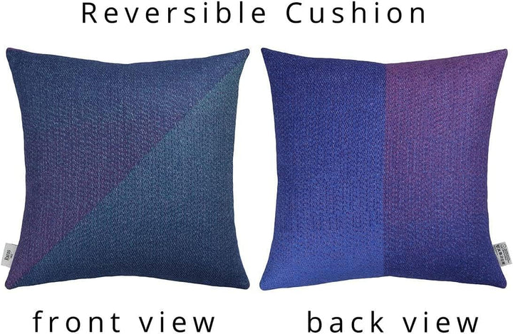 Roros Tweed Modell Portor Wendekissen in Verschiedenen Farben Purple 50 x 50 cm 101301 – Purple, 50