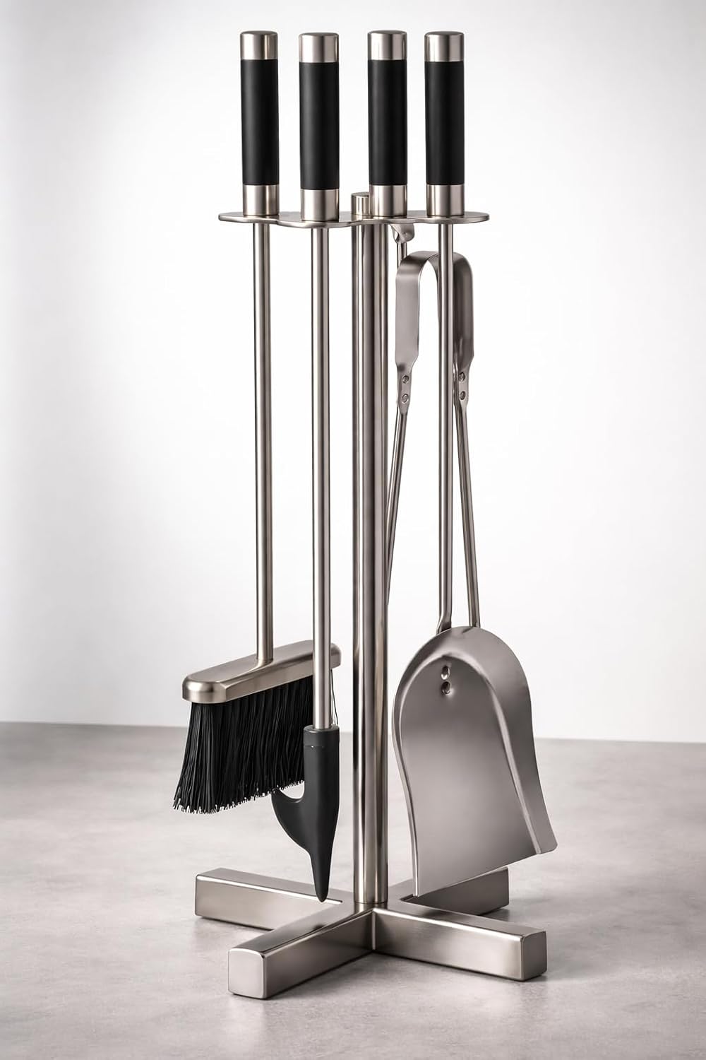 Edelstahl Kaminbesteck