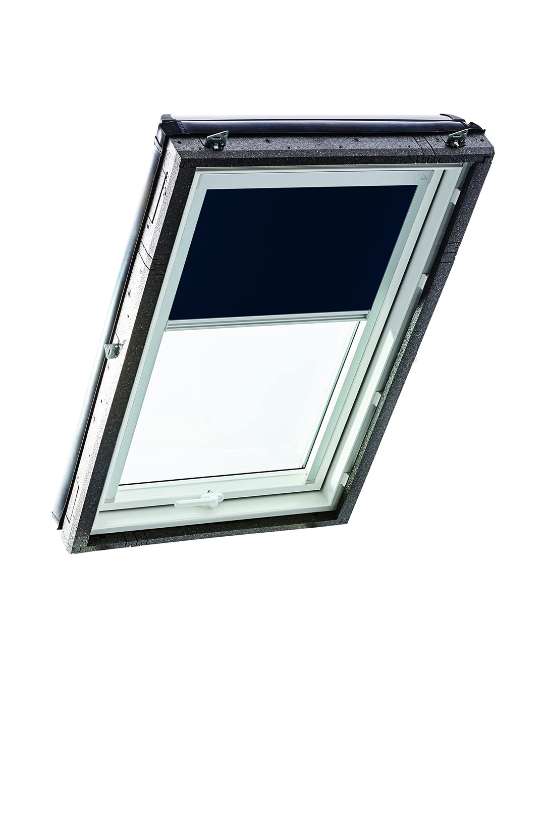 Original Roto Verdunkelungsrollo ZRV Nahezu vollständige Verdunkelung Führungsschiene Silber Für Rot