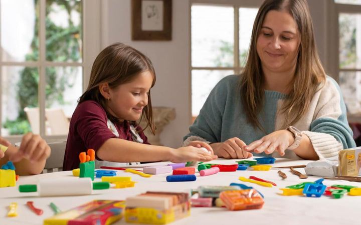 Jovi Plastilin, leicht formbare Modelliermasse für Kinder ab 2 Jahren, 10 Farben je 150g 10 Farben j