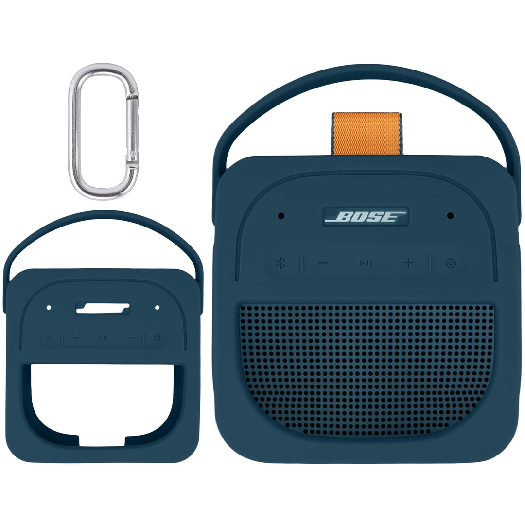 Aenllosi Silikon-Schutzhülle für tragbaren Bluetooth-Lautsprecher Bose New SoundLink Micro (2. Gen.)