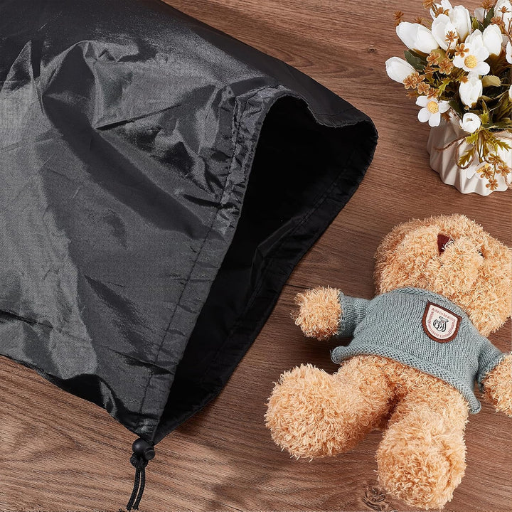 2 Stück 24 x 116 Zoll grossen Teppich Lagerung Taschen schwarz Umzug Tasche gerollt Oxford-Gewebe fü