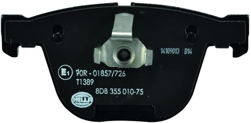 HELLA PAGID 8DB 355 010-751 Bremsbelagsatz - T1389 - Dicke/Stärke: 17.3mm - Bremssystem: Teves - für