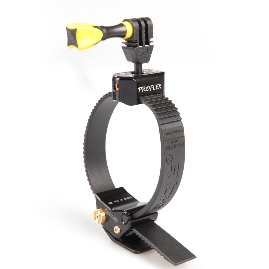 iSHOXS Gurt-Halter Proflex mit Schnellverschluss-Funktion, hochflexible Aluminium Halterung passend