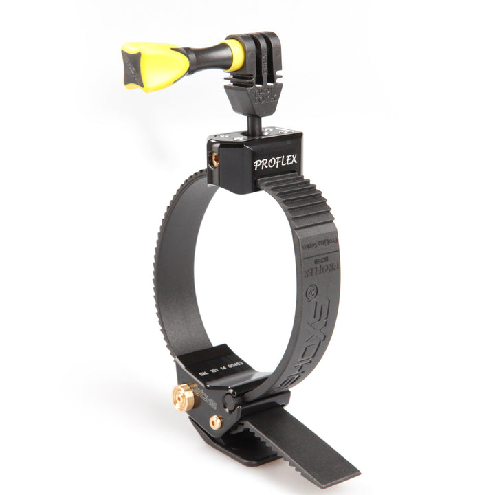 iSHOXS Gurt-Halter Proflex mit Schnellverschluss-Funktion, hochflexible Aluminium Halterung passend