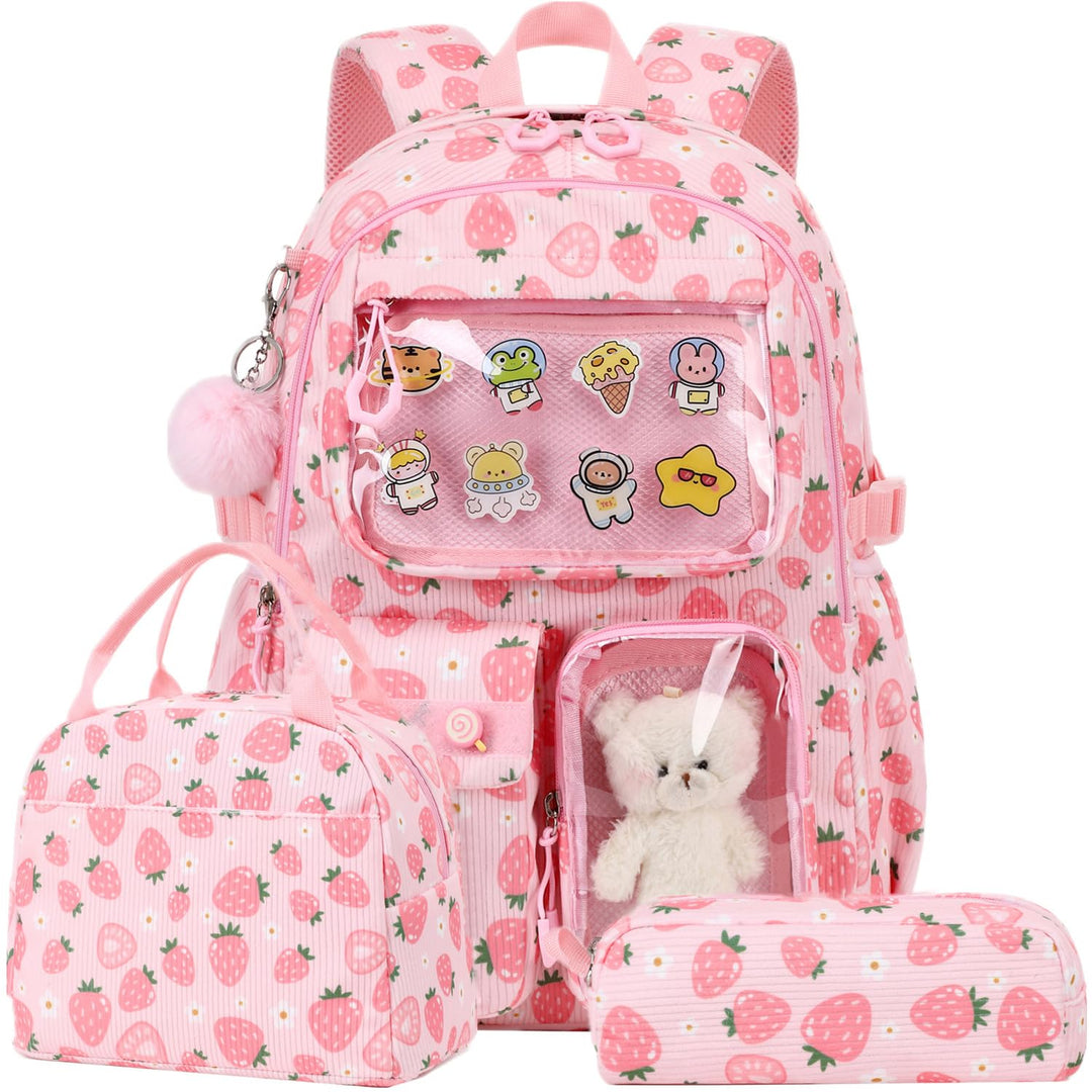 Jumpopack Schulrucksack Mädchen Grundschule Ita Rucksack Set für Teenager Mädchen Schultaschen-Set f
