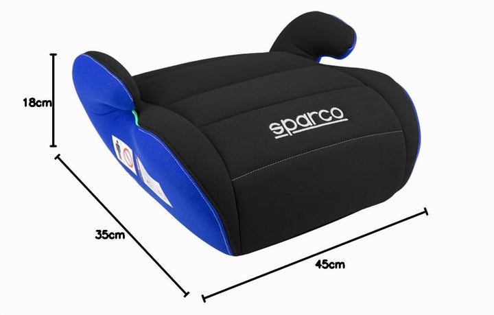 SPARCO F100KIBKBL Sitzerhöhung schwarz Blau, Blau