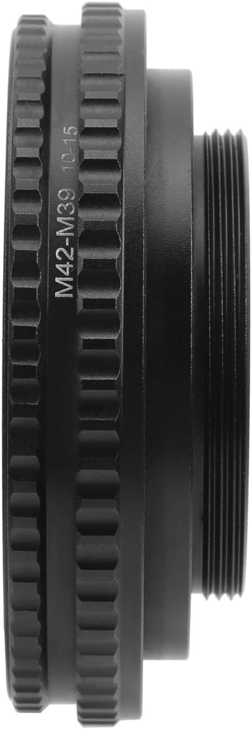 M42 Objektiv auf M39 Kamera einstellbarer fokussierender Helicoid Ringadapter, 10-15 mm/0,4-0,6 Zoll