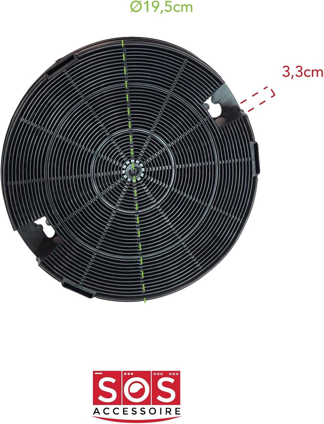 Bauknecht AMC 912 / CHF 029/1 Aktivkohlefilter Typ 29