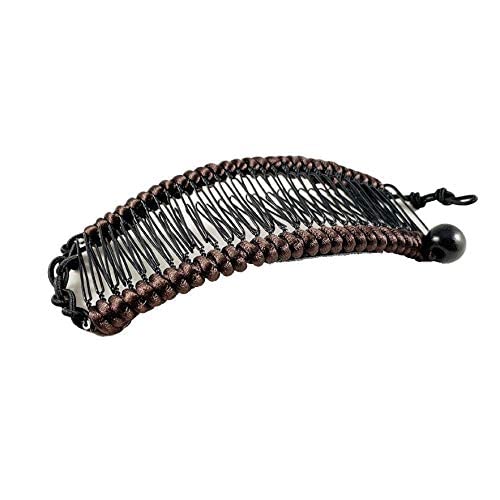 Hairzing Clip | Dehnbare Bananenclips für Frauen – eng anliegende und bequeme Haarhalterung für dick