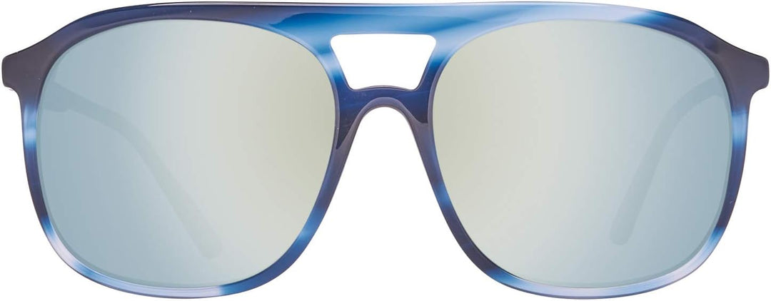 Helly Hansen Unisex-Erwachsene Hh5019-c03-55 Sonnenbrille, Blau, 55/17/140
