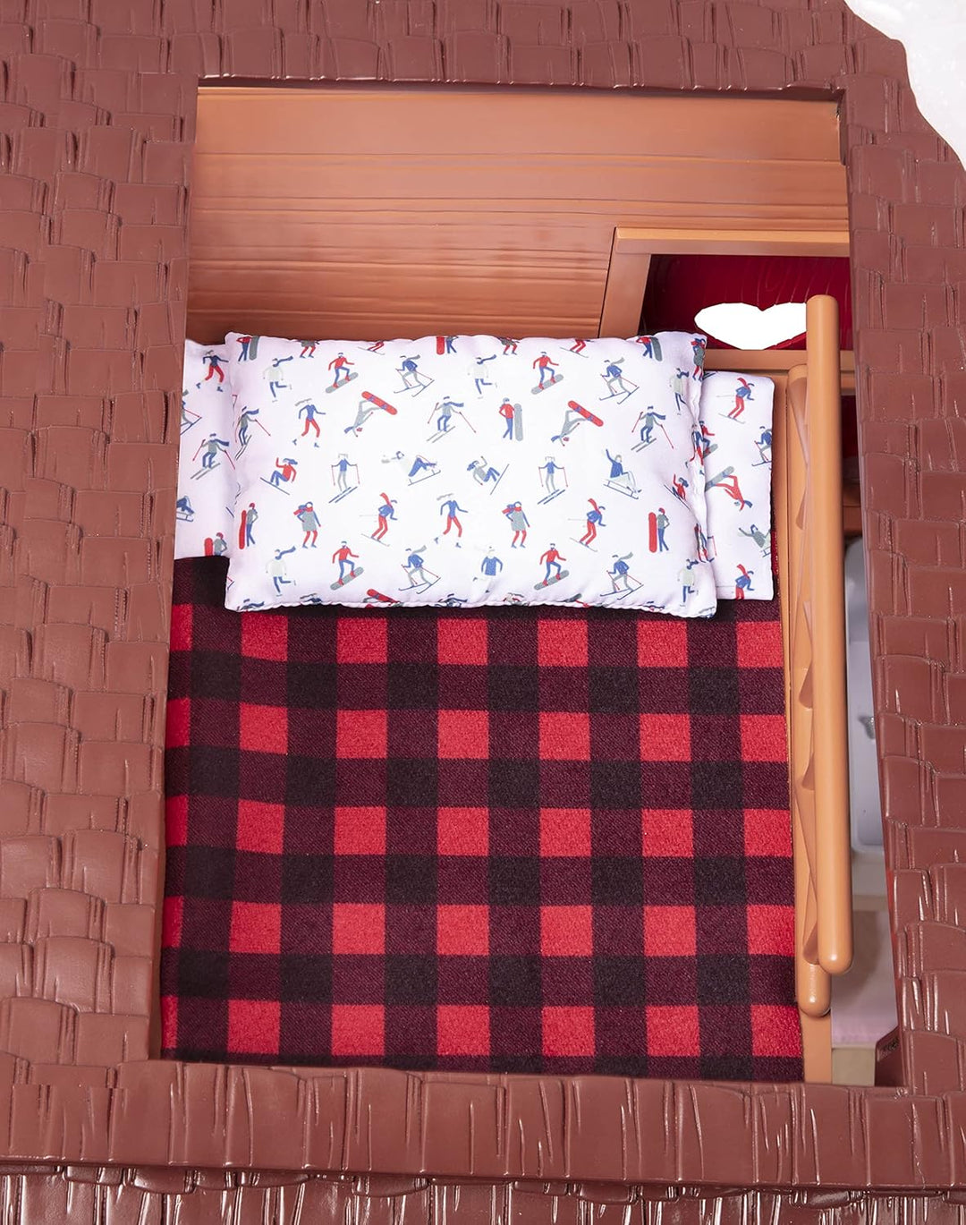 Our Generation - Gemütliche Hütte - Puppenhaus Spielset - Möbel & Spielnahrung - 46 cm Puppe Zubehör