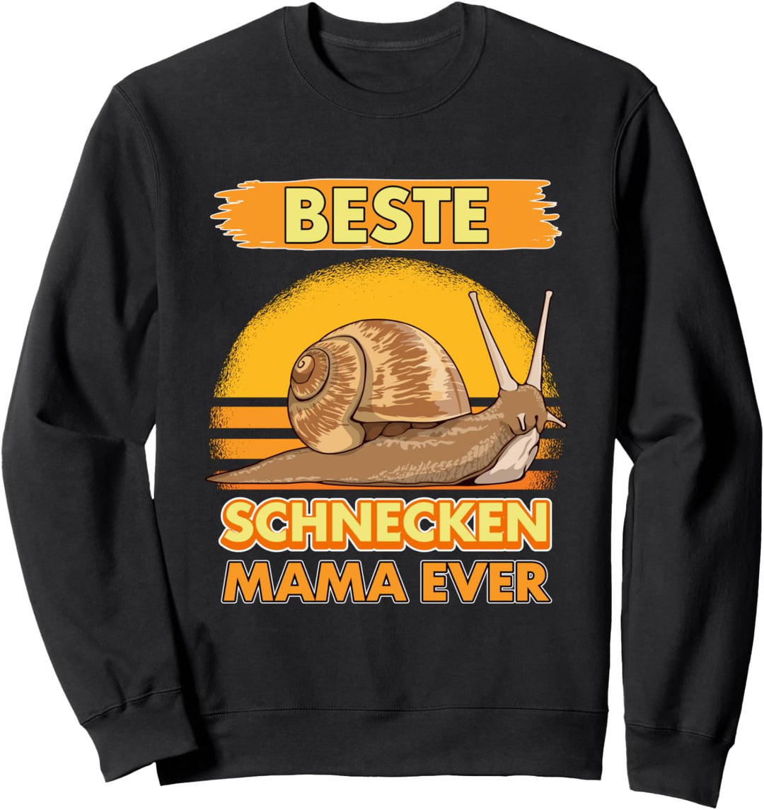 Beste Schnecken Mama Ever Muttertag Schnecken Sweatshirt