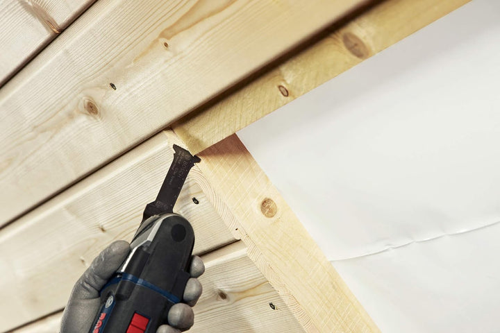 Bosch Professional 7 tlg. Starlock Tauchsägeblatt/Segmentsägeblatt Set (für Holz und Metall, Zubehör