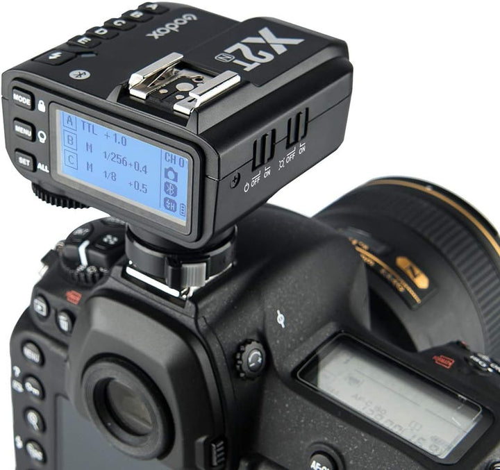 GODOX X2T-N TTL-Funk-Blitzauslöser für Nikon, 1 / 8000s-Hochgeschwindigkeitssynchronisation, 5 Separ