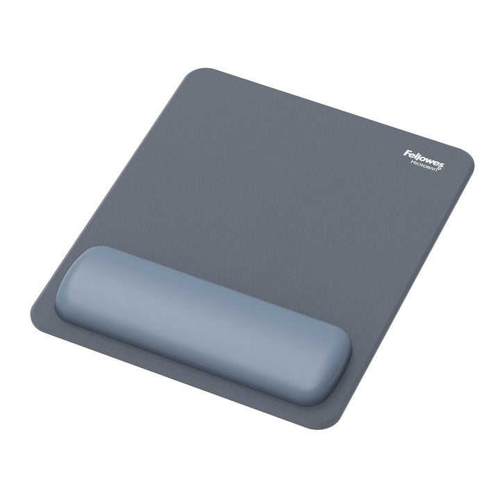 Fellowes Breyta Mauspad mit Handgelenkauflage – Marine, mit HEX Cushion Technology Silikonpolster, r