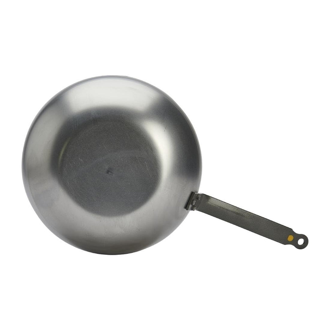 DE BUYER Wokpfanne aus Eisen, Durchmesser 28 cm