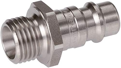Kupplungsstecker (NW7,2) G 1/8"(AG), Edelstahl