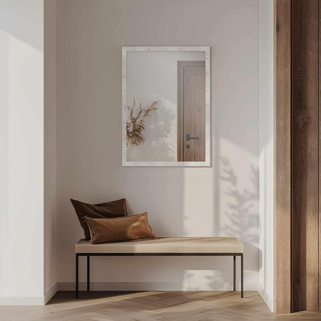 nielsen HOME Wandspiegel Florentina, Bronze, Kunststoff, ca. 50x70 cm Bronze 50 x 70 cm, Bronze 50 x